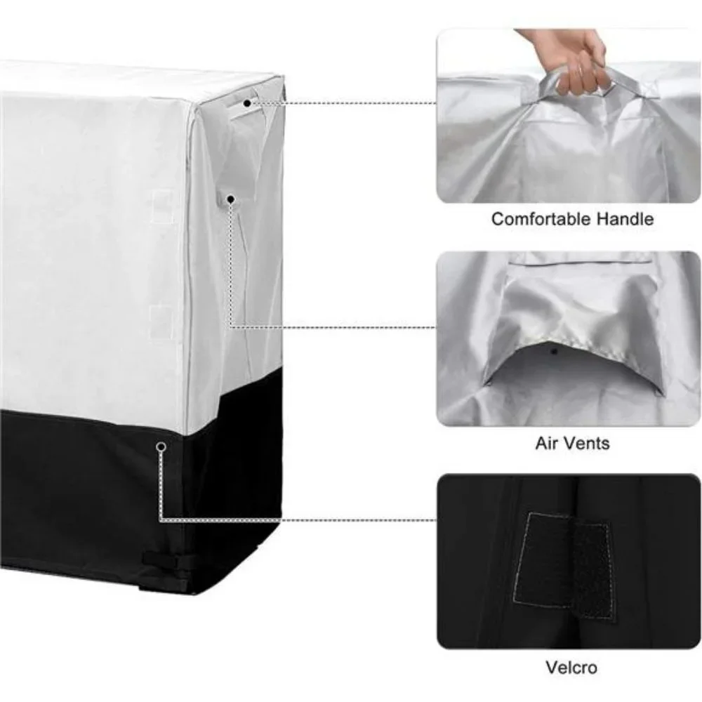 Firewood Cover, Log Rack Cover, Heavy Duty Waterproof [4 Ft] , L48xW24xH42 Inch
